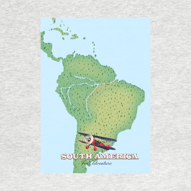 south american travel map by nickemporium1